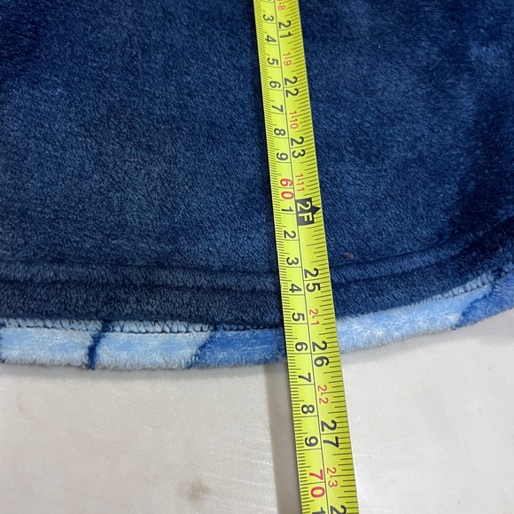 Disney Eeyore Bah Hum Bug Fleece Pajama Top Women's Plus Size 2X Blue Sleepwear - Picture 5 of 7